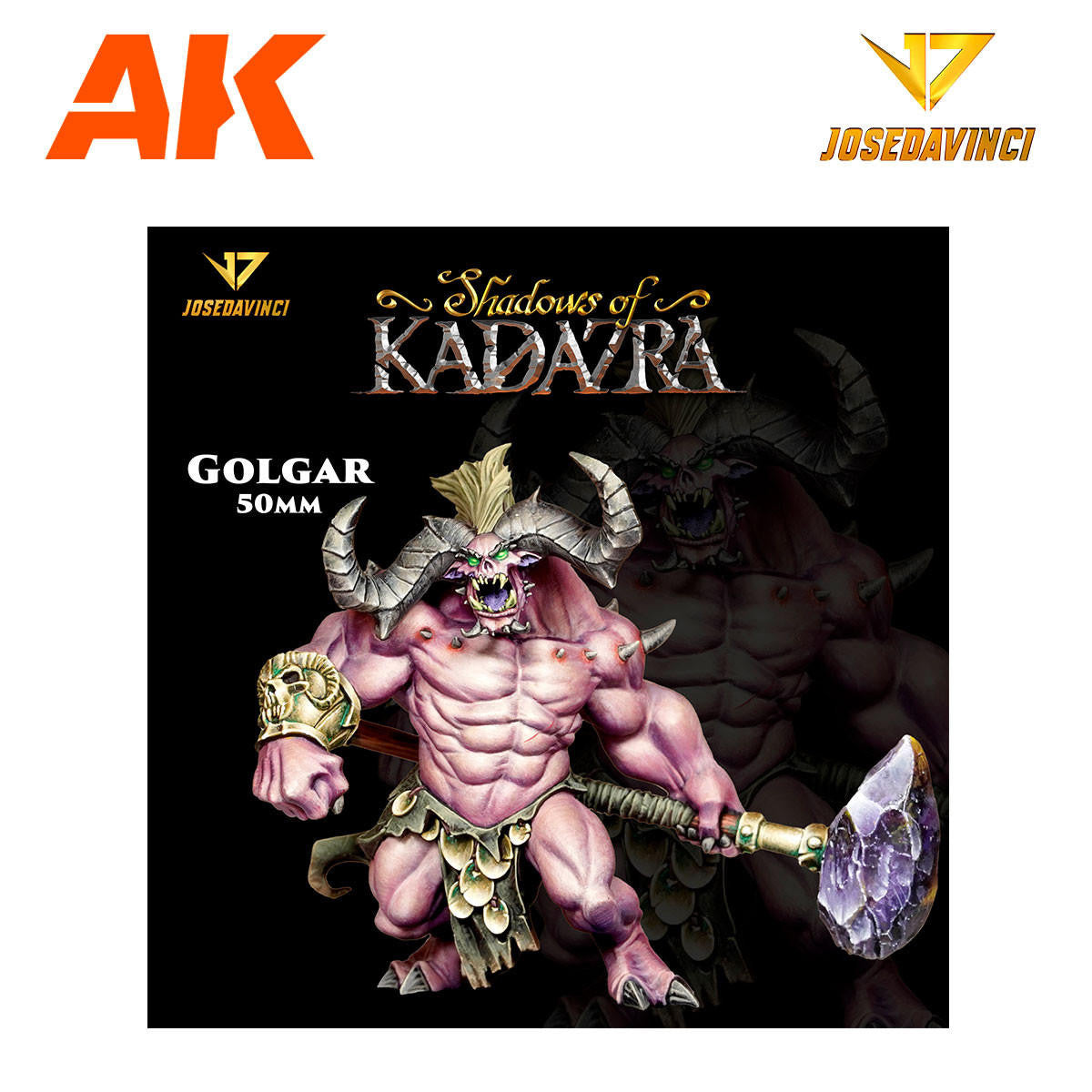 AK Interactive 40mm Golgar JoseDavinci AK-KJD004